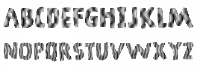 Dingeling DEMO Regular Schriftart Groß