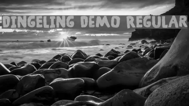 Dingeling DEMO Regular Font examples
