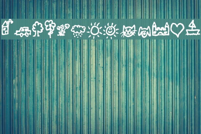 Dingies Font examples