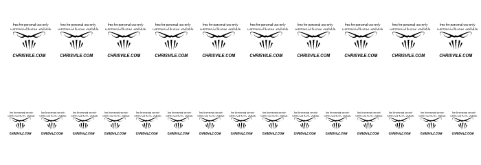 DinglE HuckleberrY Italic Font OTHER CHARS