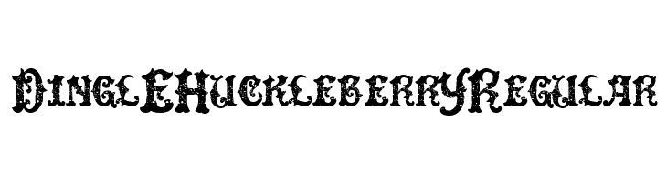 DinglE HuckleberrY Regular  Frei Schriftart Herunterladen