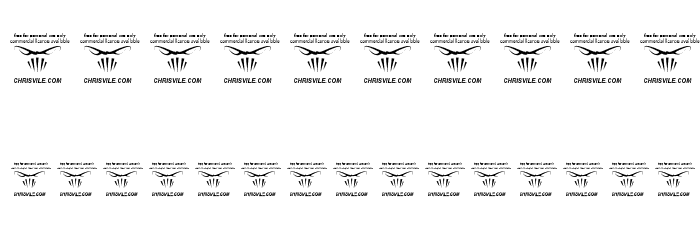 DinglE HuckleberrY Regular Font OTHER CHARS