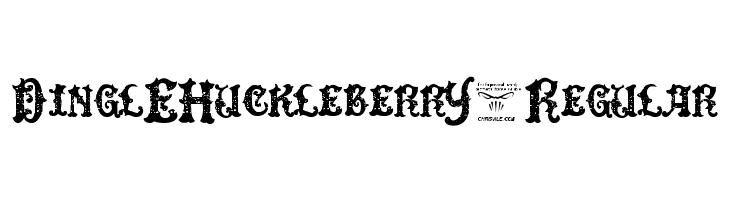 DinglEHuckleberrY-Regular  les polices de caractères gratuit tlcharger