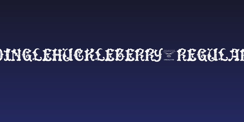 DinglEHuckleberrY-Regular Social Header