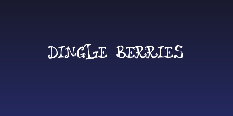 Dingle Berries Social Header