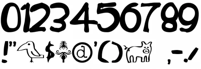 Dingo Font OTHER CHARS