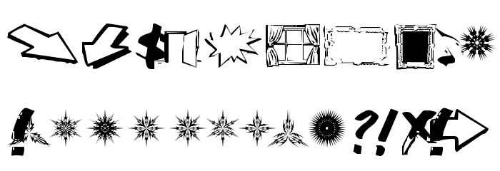 DingoBatz Font OTHER CHARS