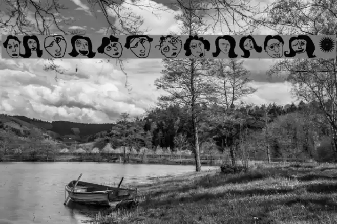 DingoBatz Schriftart examples