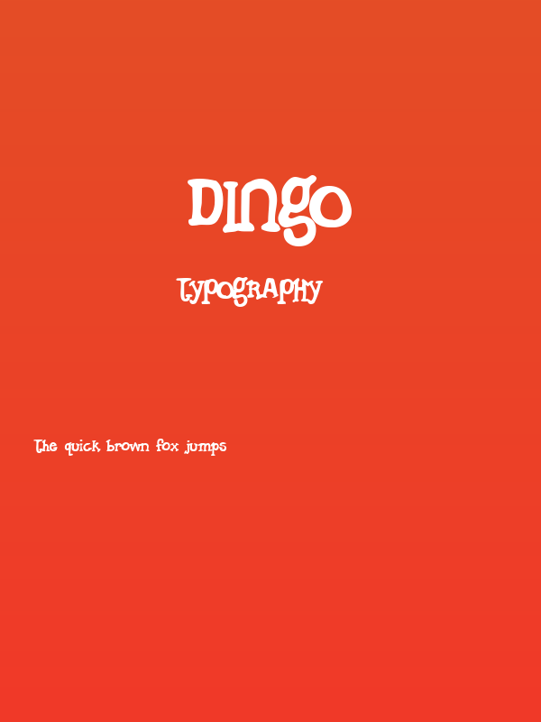 Dingo Poster
