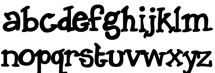Dingo Font LOWERCASE