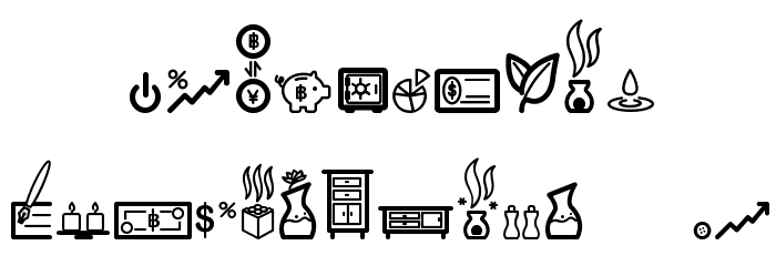 Dingpartment Store Font OTHER CHARS
