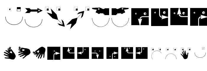 DingsUndDas Font OTHER CHARS