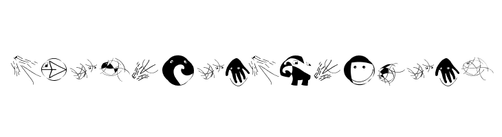 DingsUndDasRunde  Frei Schriftart Herunterladen