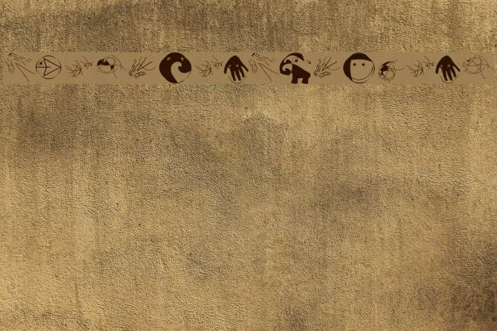 DingsUndDasRunde Font examples
