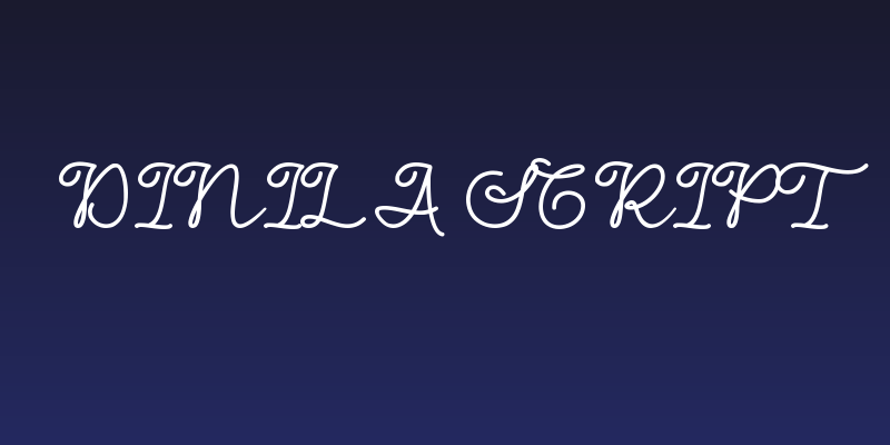 Dinila Script Social Header