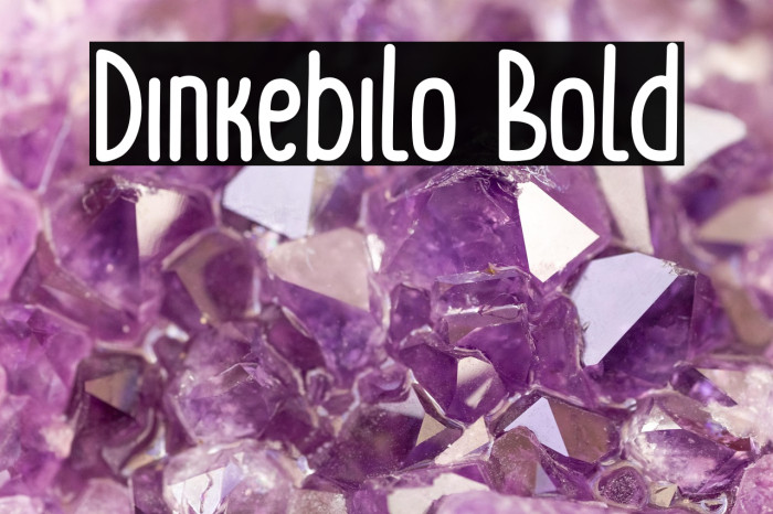 Dinkebilo Bold Example 3
