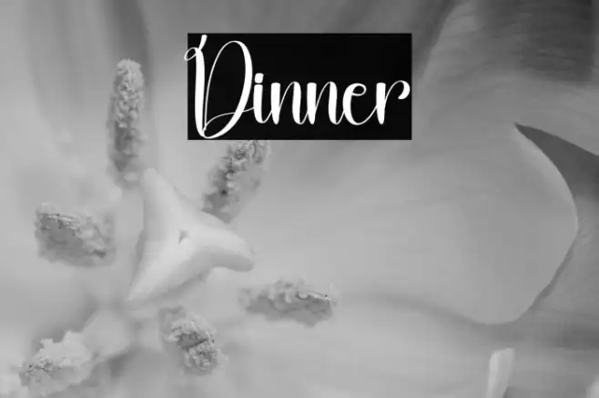 Dinner Example 2