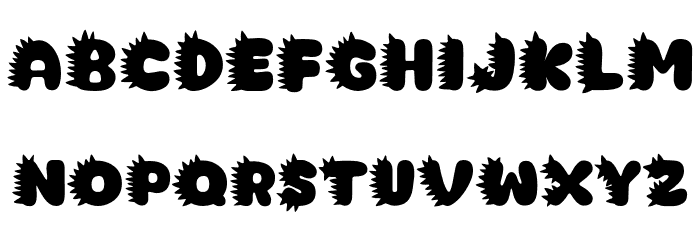 Dino Alphabet New PERSONAL USE ONLY! 字体 小写