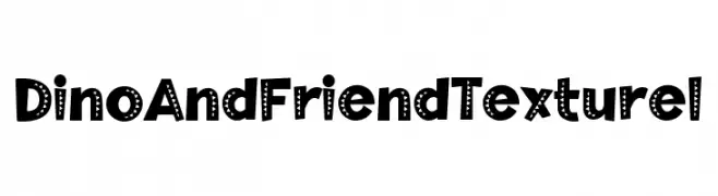 Dino And Friend Texture 1  baixar fontes gratis