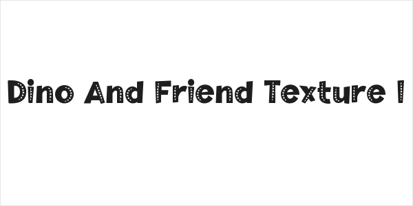 Dino And Friend Texture 1 Logo