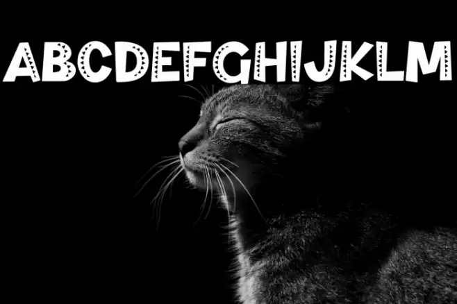 Dino And Friend Texture 1 Font examples