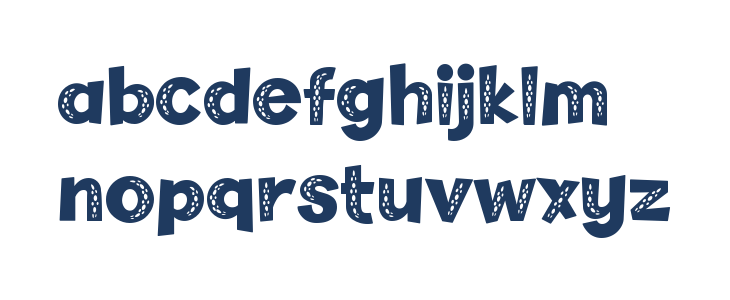 Dino And Friend Texture 2 Lowercase