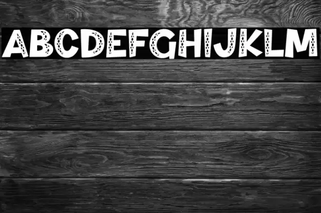 Dino And Friend Texture 2 Font examples