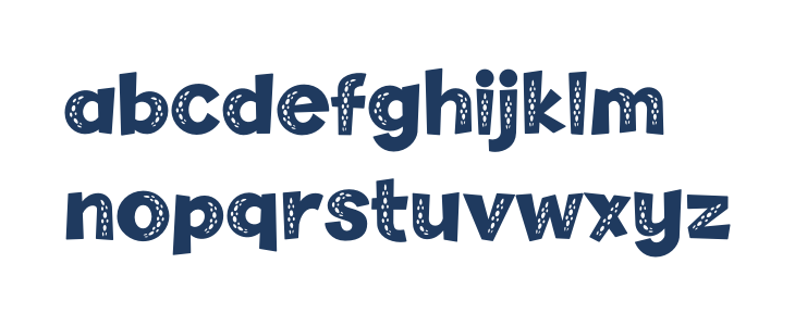 Dino And Friend Texture 2 Lowercase