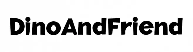Dino And Friend  Fuentes Gratis Descargar