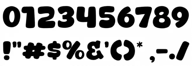 Dino Care Font OTHER CHARS