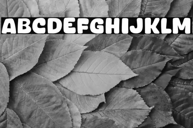 Dino Care Font examples