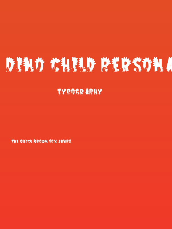 Dino Child PERSONAL USE ONLY! Poster