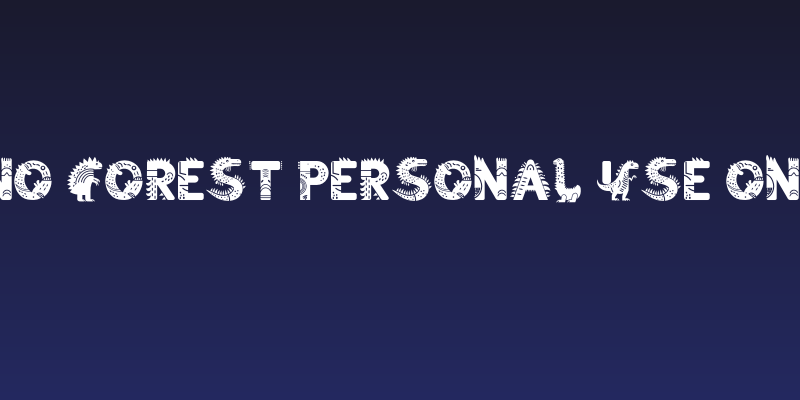 Dino Forest PERSONAL USE ONLY! Social Header