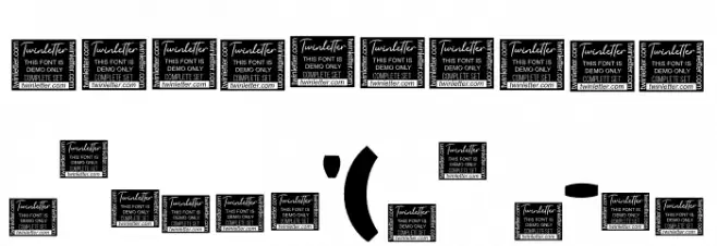 Dino Jumps Personal Use Font OTHER CHARS