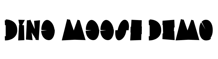 Dino Moose DEMO  font caratteri gratis