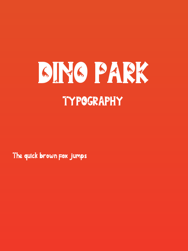 Dino Park Poster