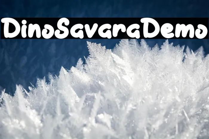 Dino Savara Demo Example 3