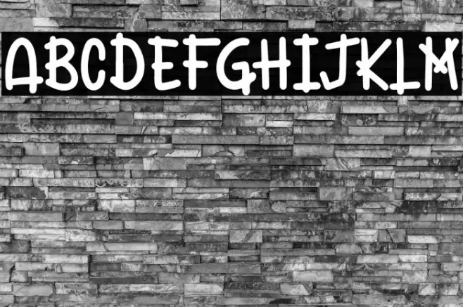 Dino Time Schriftart examples