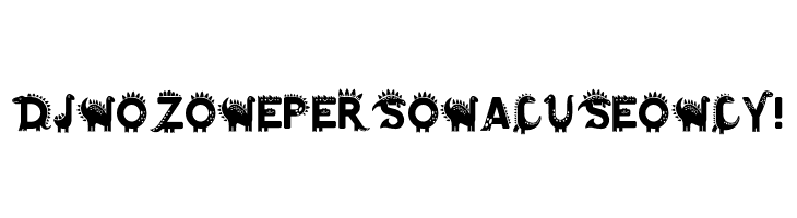 Dino Zone PERSONAL USE ONLY!  لخطوط تنزيل