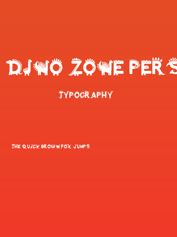 Dino Zone PERSONAL USE ONLY! Poster