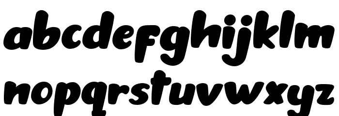 DinoKids Font LOWERCASE