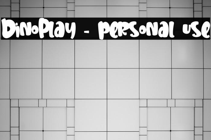 DinoPlay - personal use Example 1