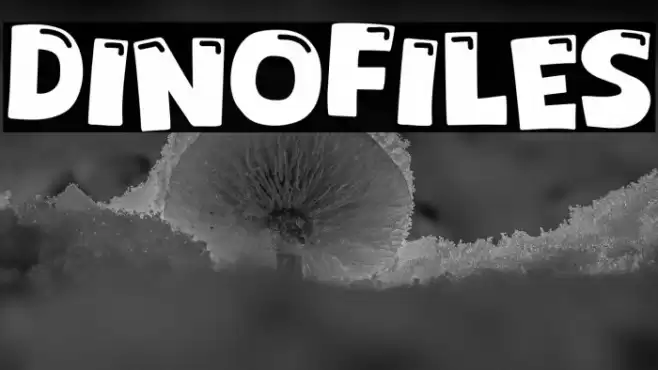 Dinofiles Font examples