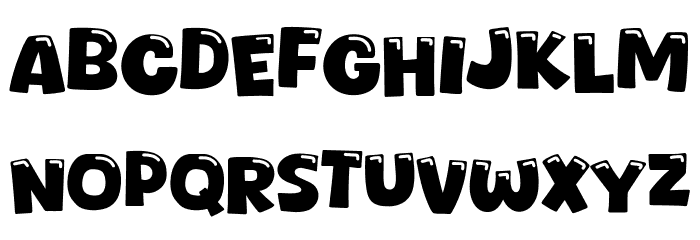 Dinofiles Font LOWERCASE