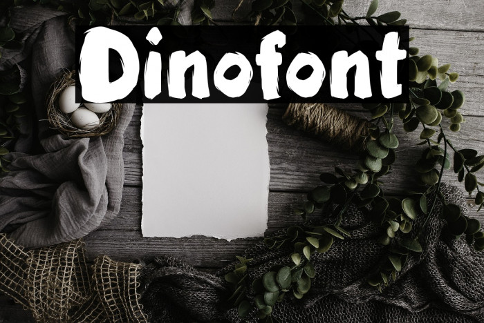 Dinofont Example 1
