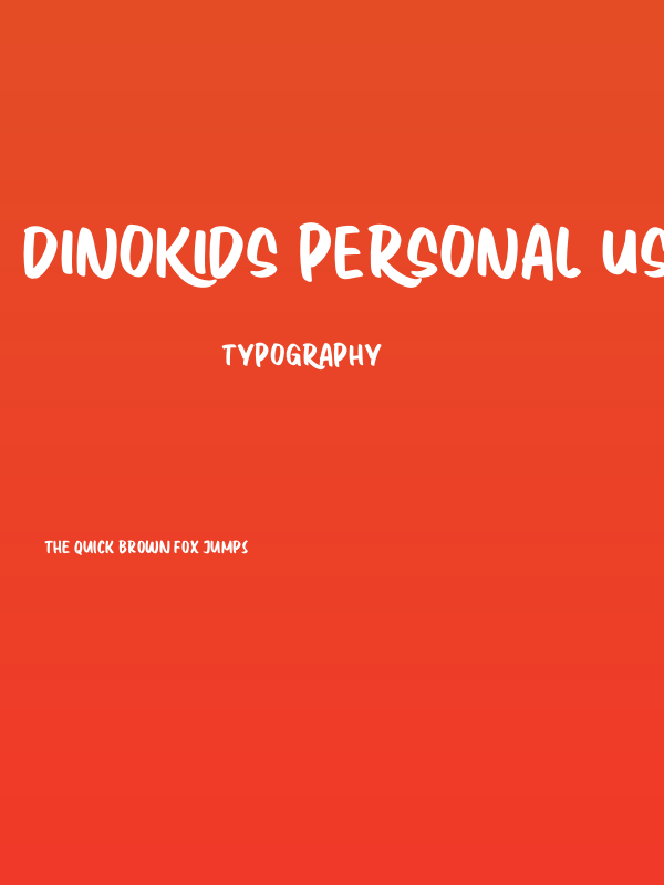 Dinokids PERSONAL USE ONLY! Poster