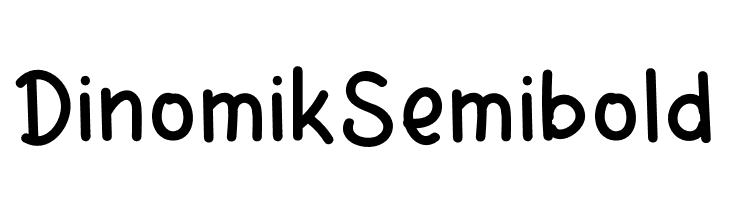 Dinomik Semibold Font