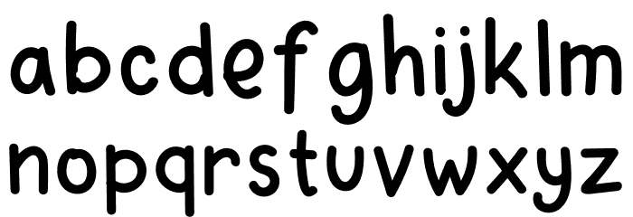 Dinomik Semibold Font LOWERCASE