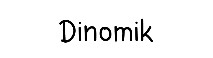 Dinomik  Free Fonts Download