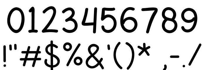 Dinomik Font OTHER CHARS